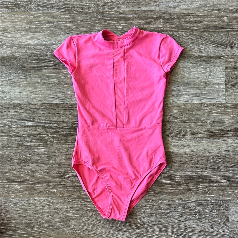 Russian Pointe bright pink leotard